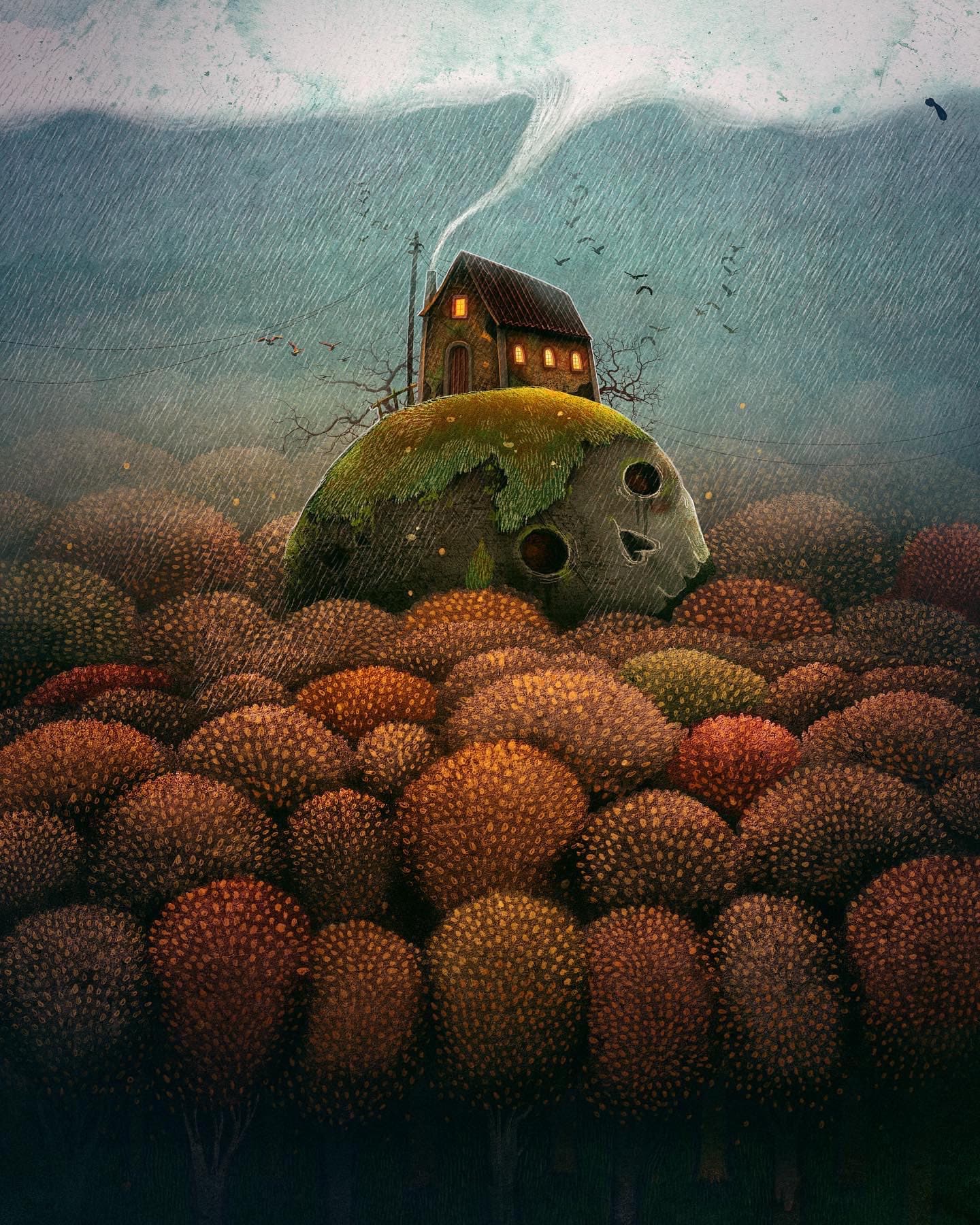 October