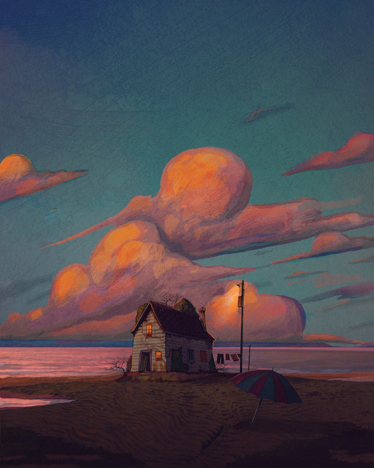 August Art Print