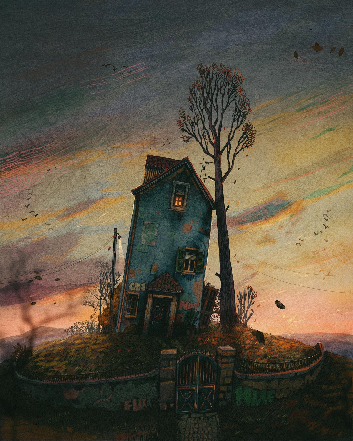 October Art Print