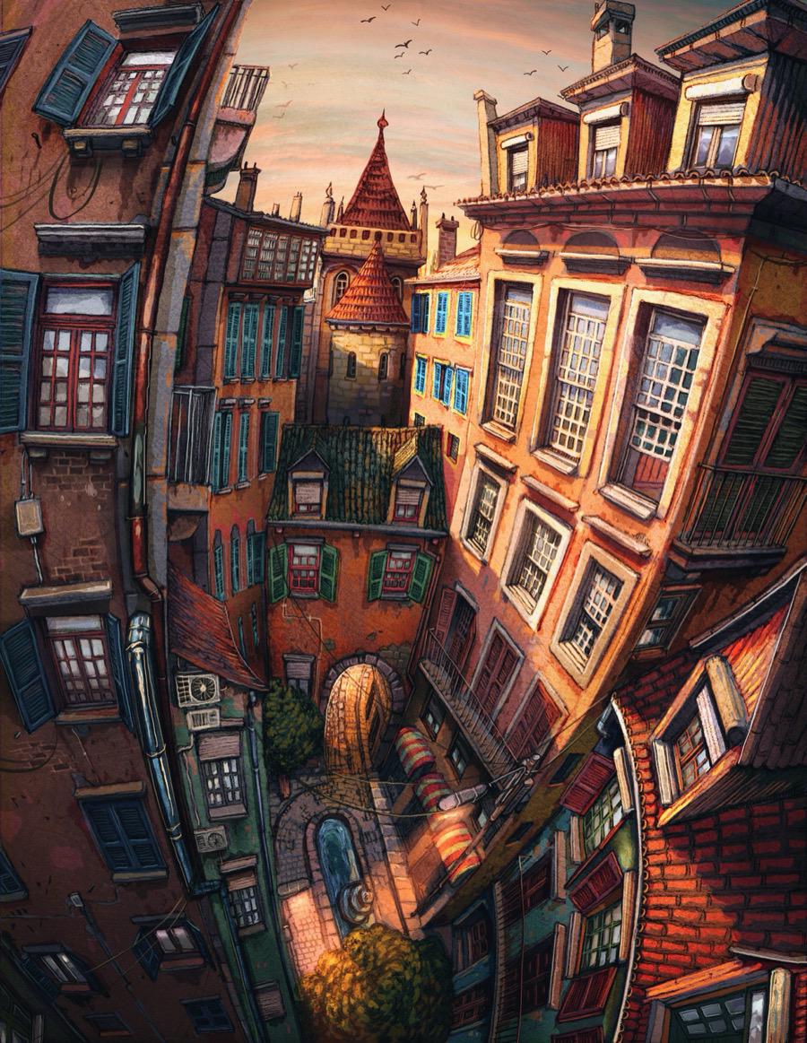 Warped reality