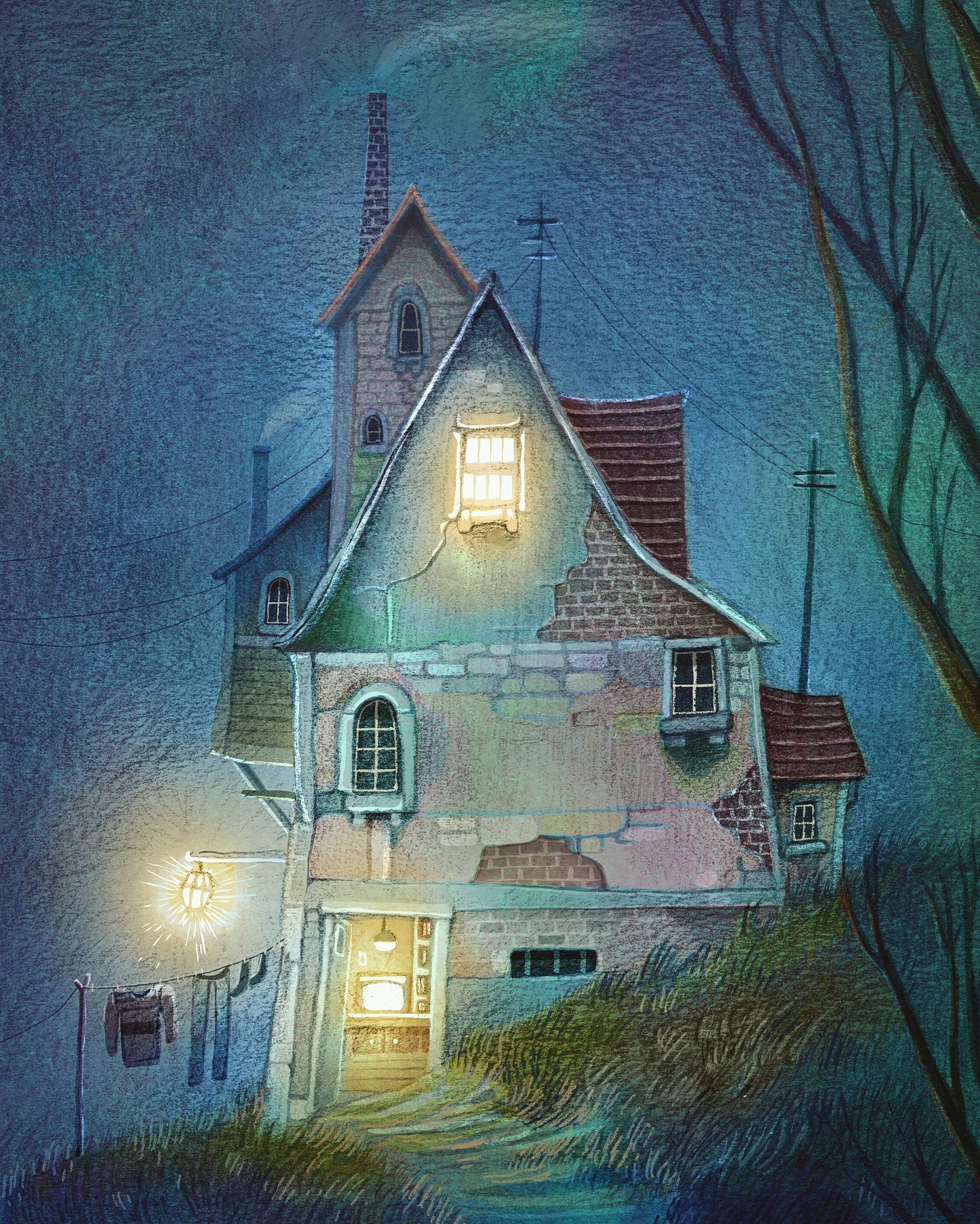 Misty nights