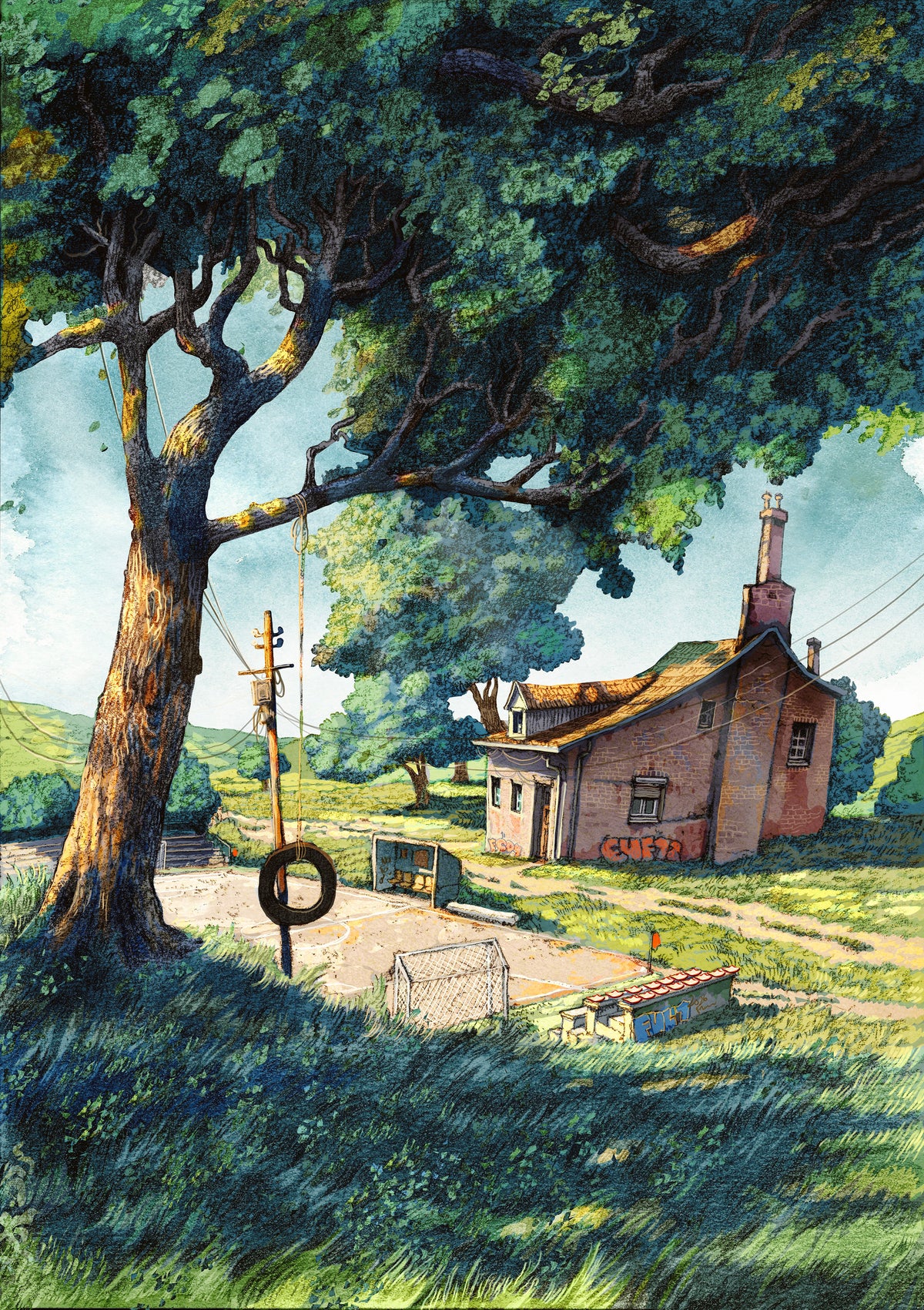 April 2027 Art Print