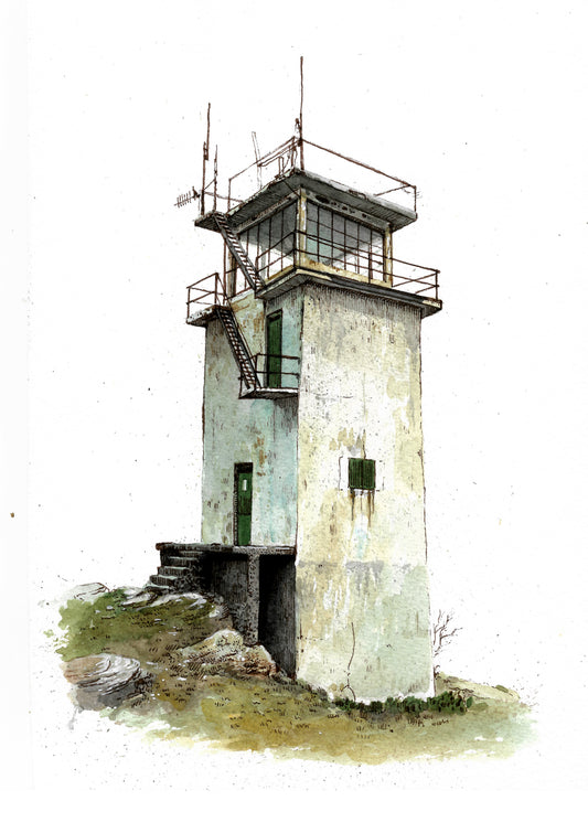 Portuguese House - Original Watercolor - Marão