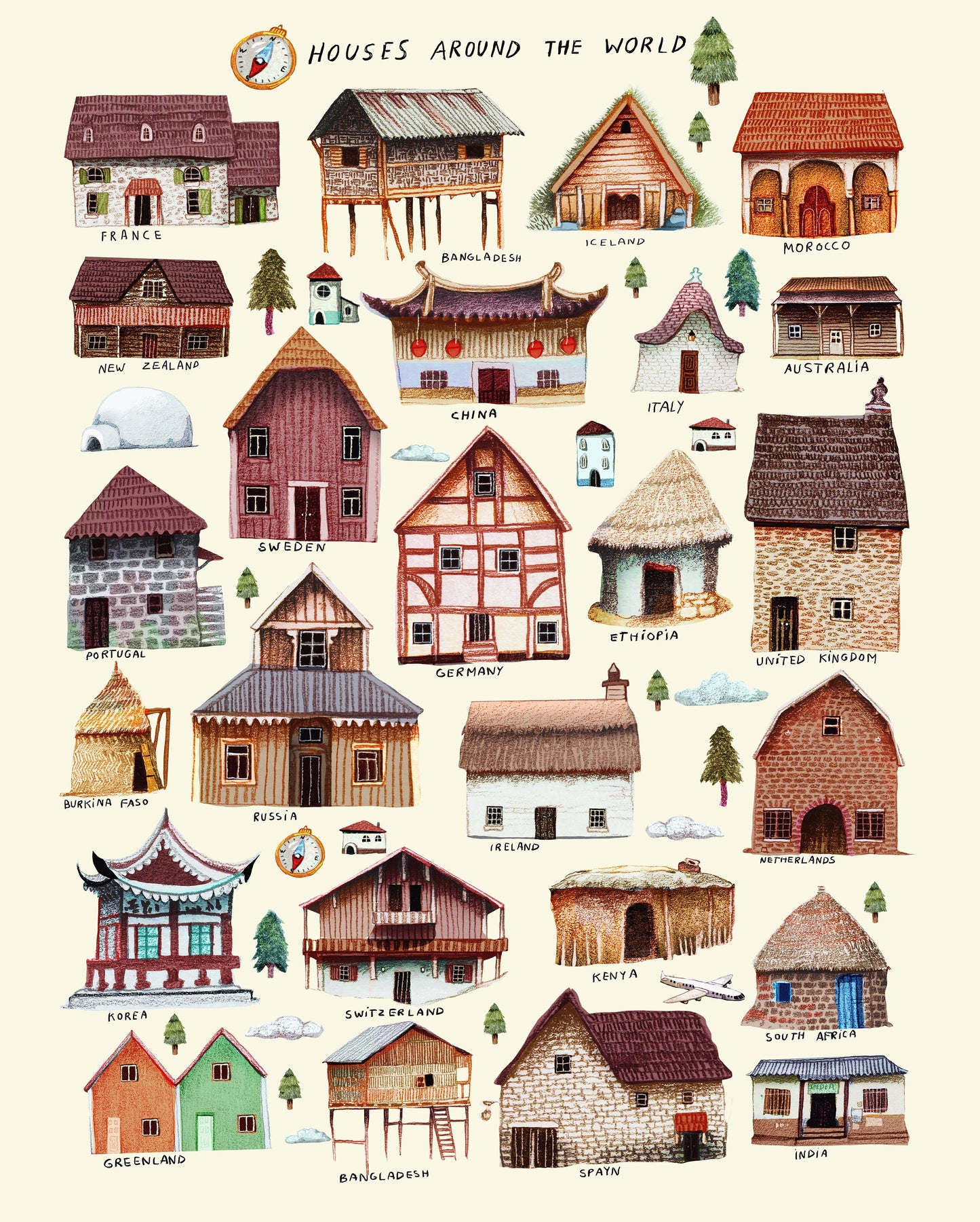 Houses around the World