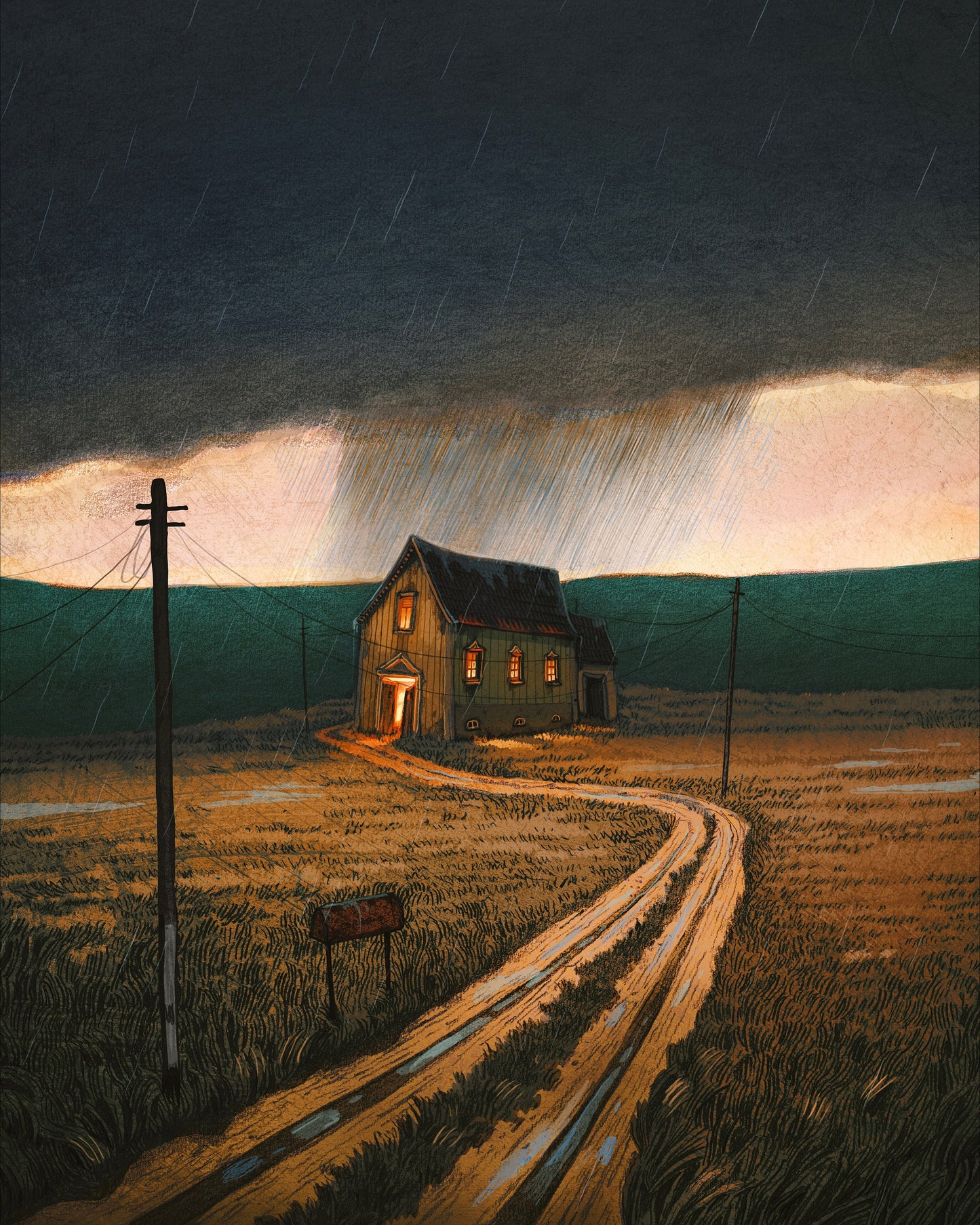 Painting Rain