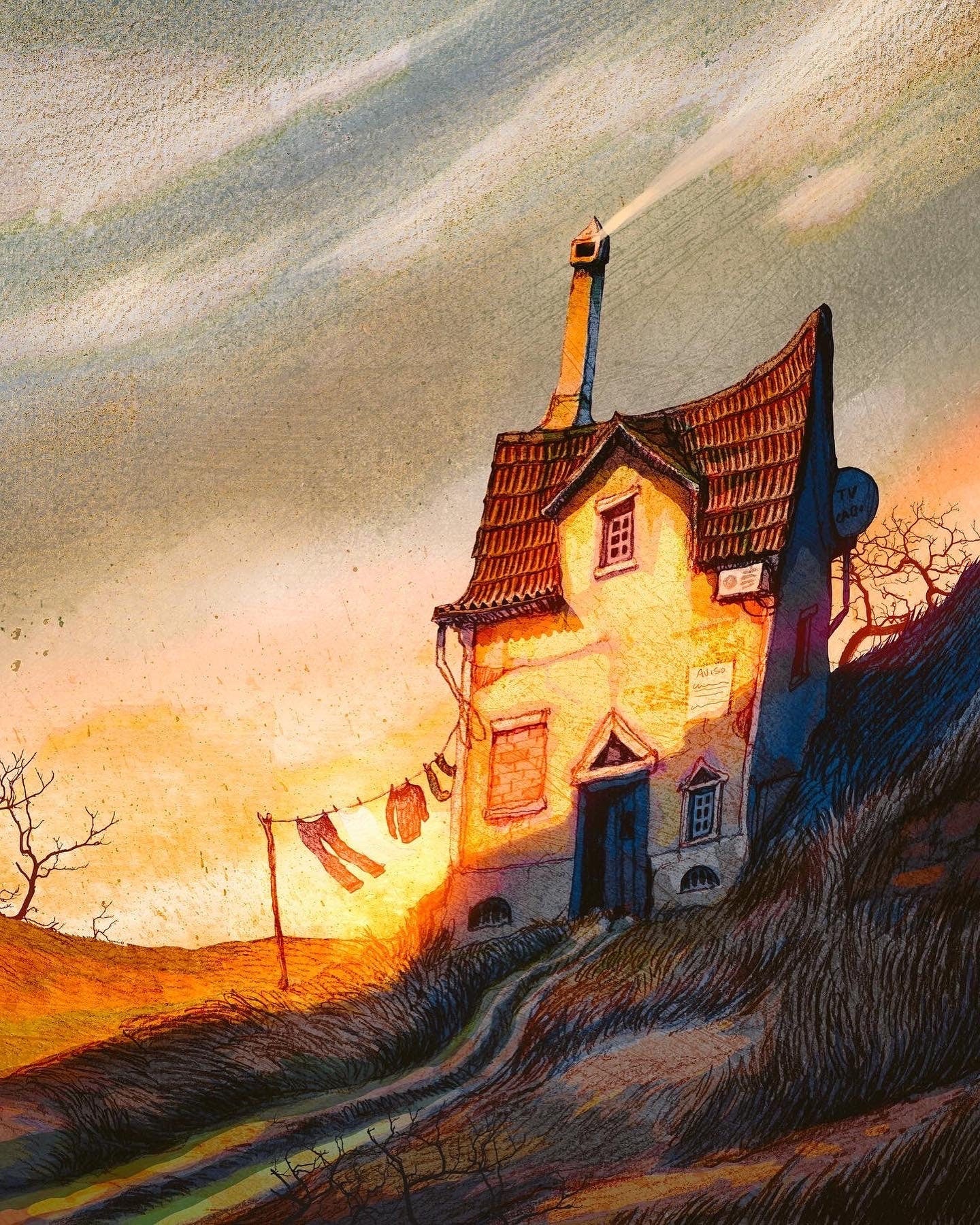 Postcard Pack 2023 (Lost Houses)