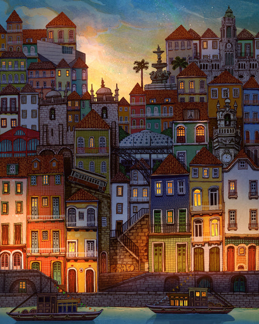 Porto at Night