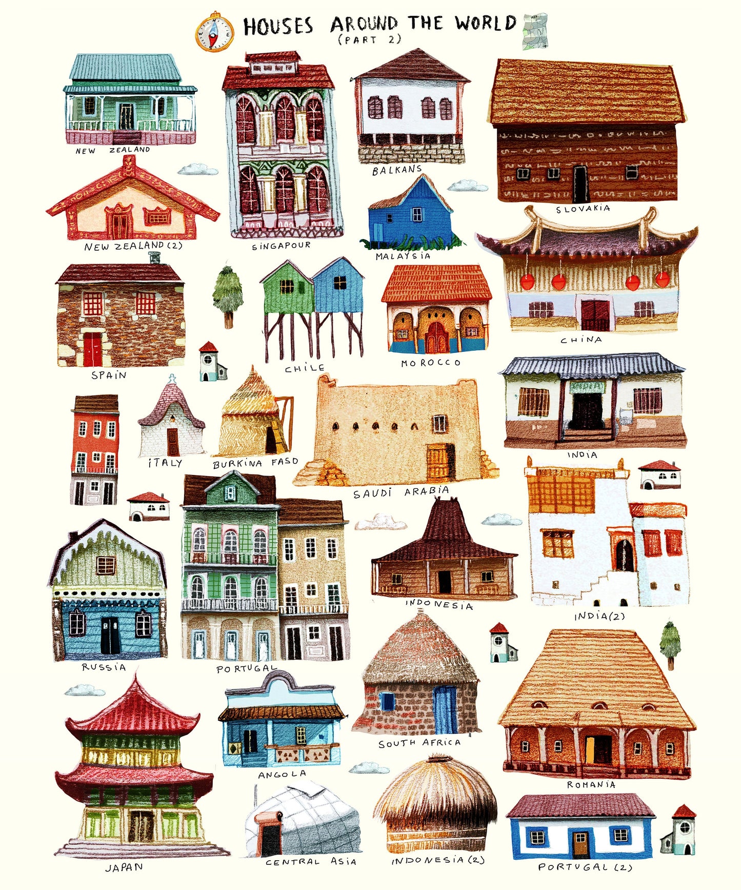 Houses Around the World, part 2