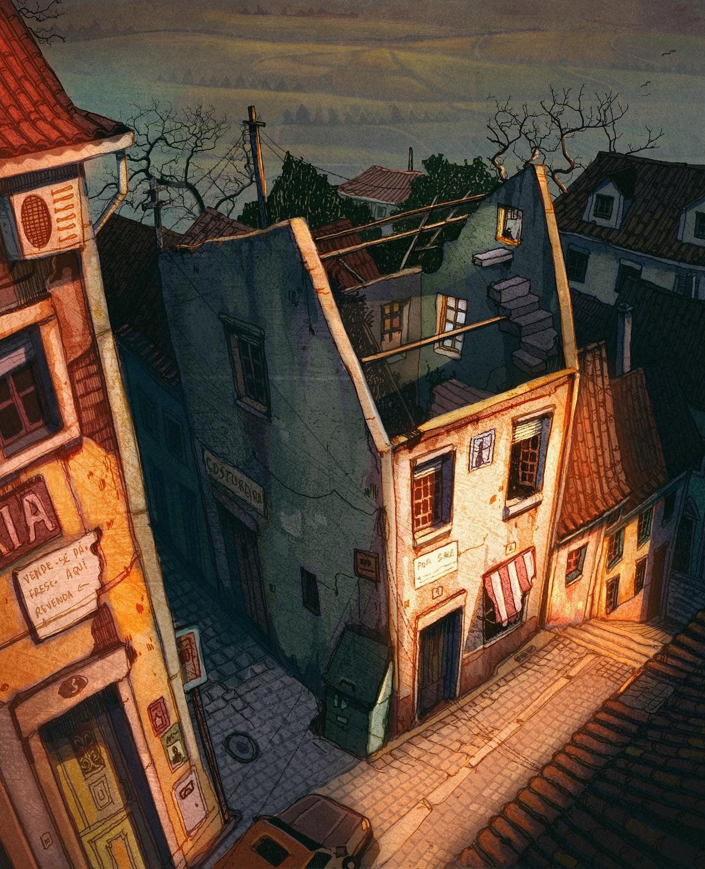 Old part of the city
