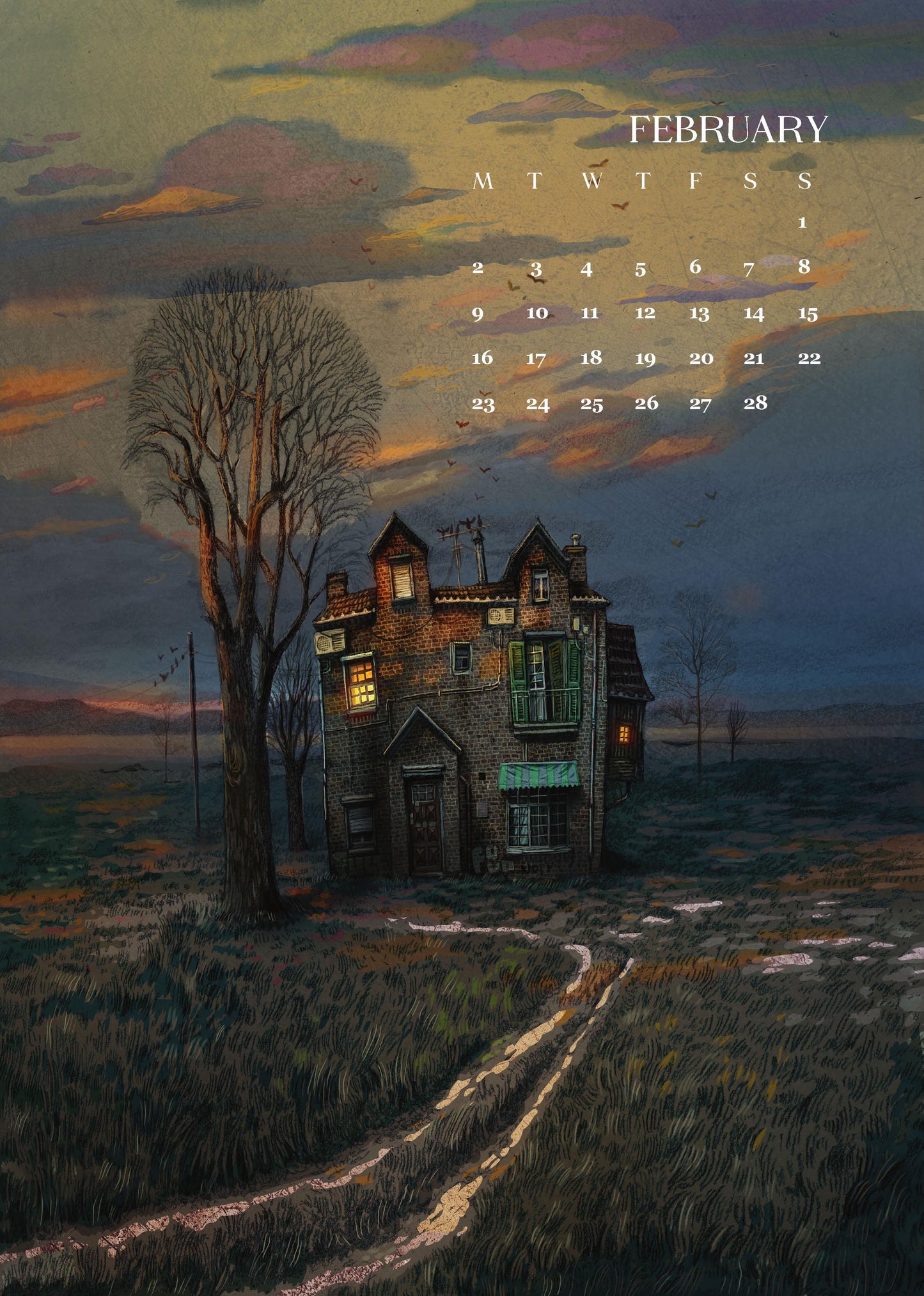 2026 Calendar - Wall Calendar