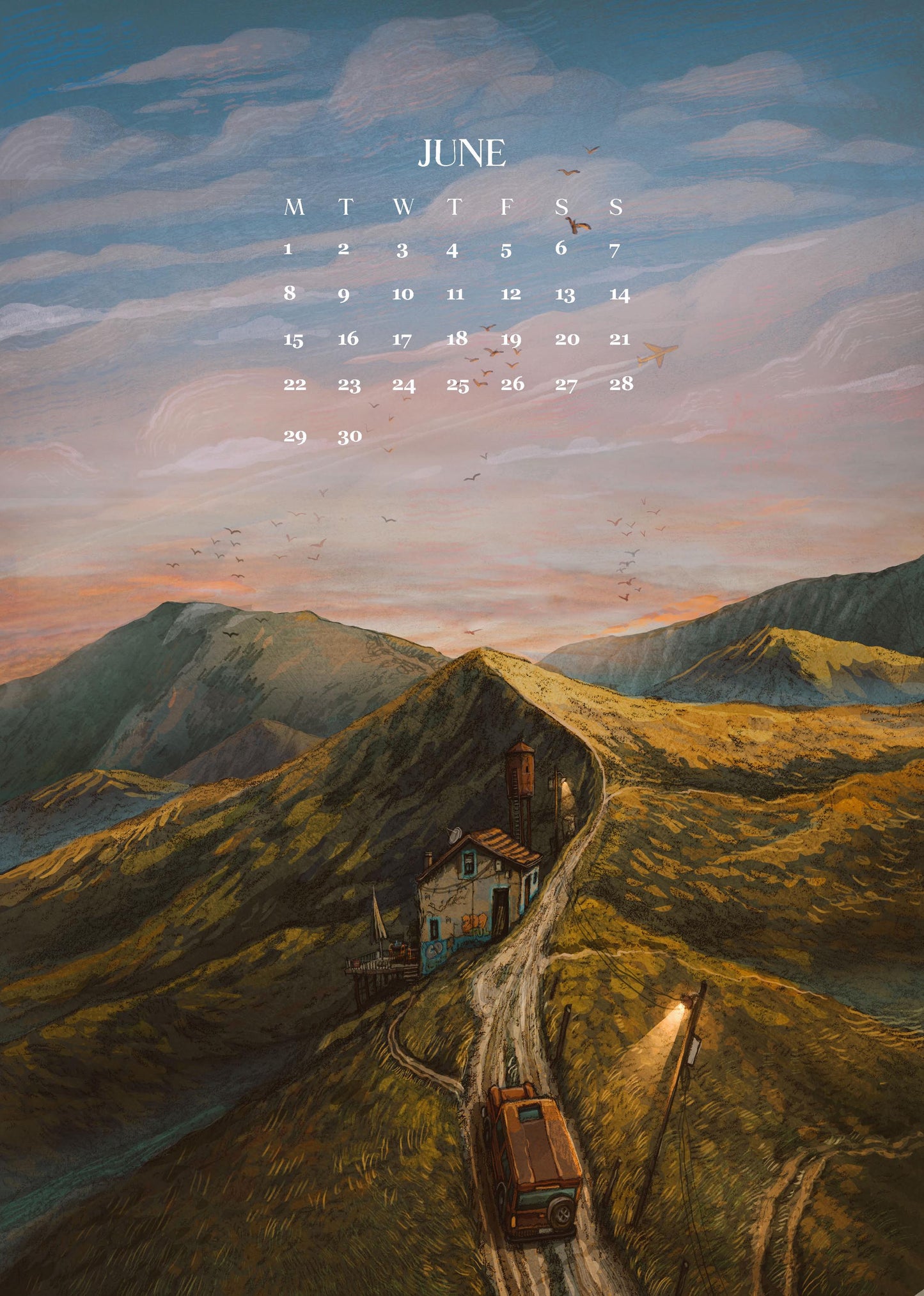 2026 Calendar - Wall Calendar
