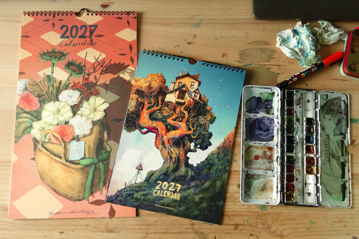 2027 Calendar Pack - Eva Halfers Calendar x Francis.co Calendar