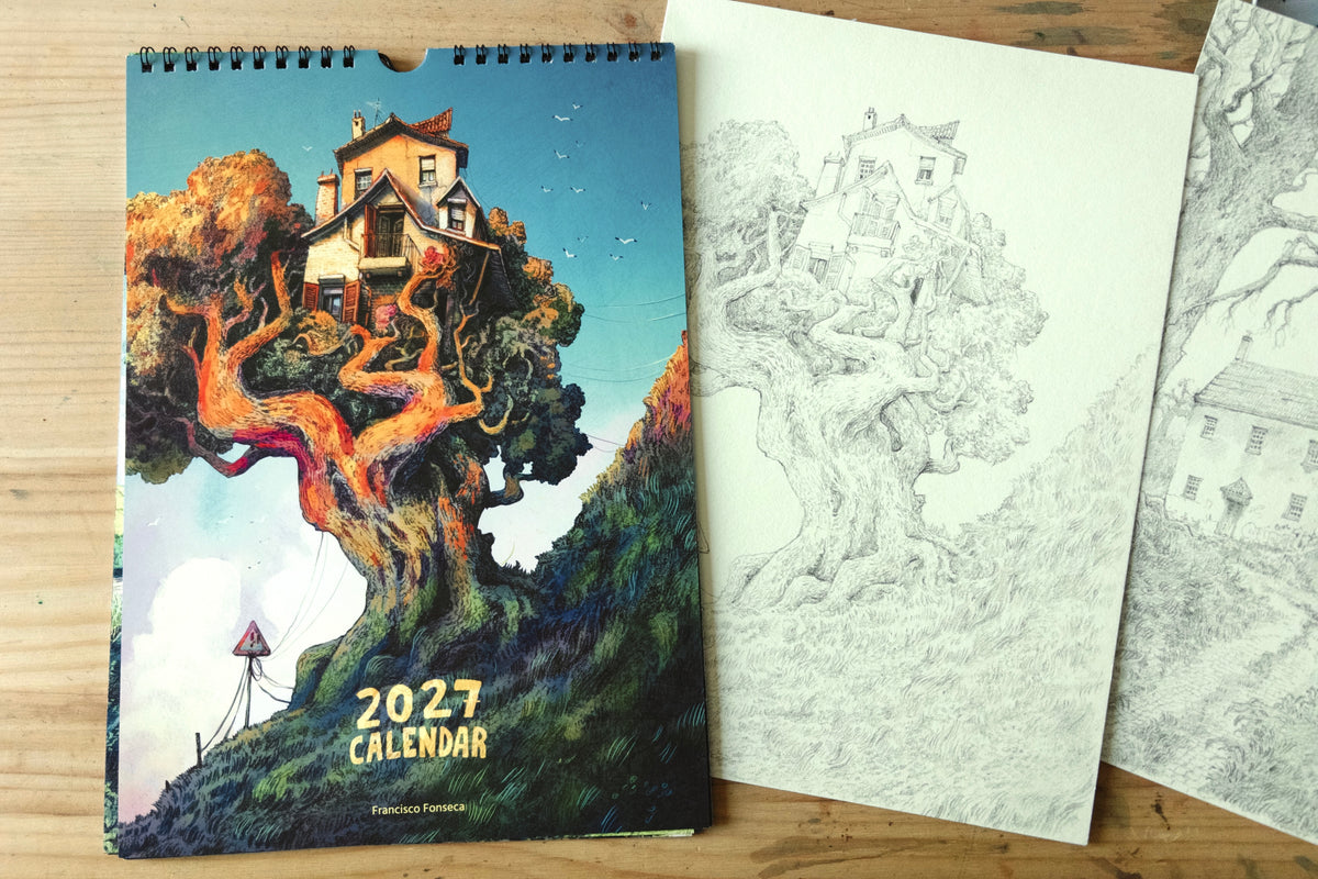 2027 Calendar Pack - Eva Halfers Calendar x Francis.co Calendar