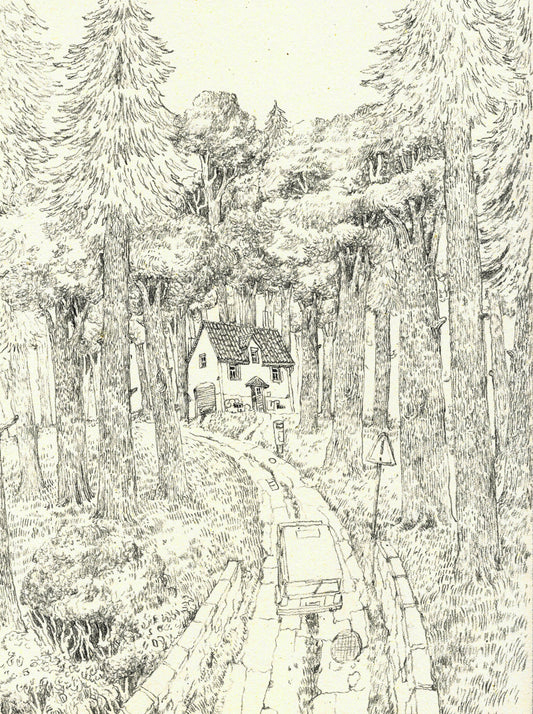 Pencil Sketch - caminhos
